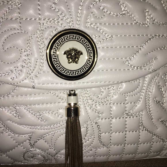 🚫SOLD🚫 Versace Barocco Altea Vanitas Leather Bag - Picture 2 of 8